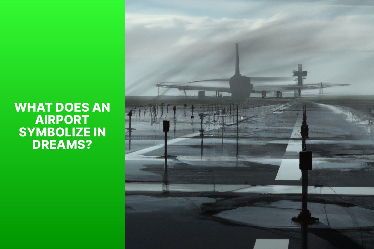 What Does an Airport Symbolize in Dreams? - airport dream meaning 