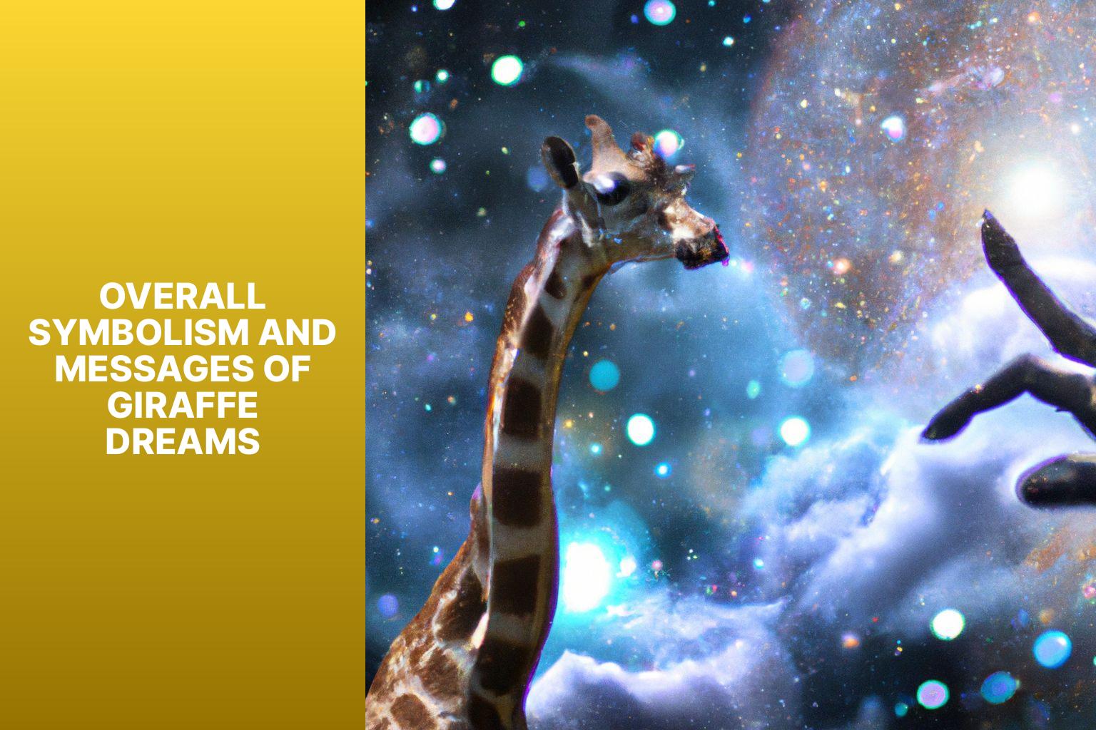 Overall Symbolism and Messages of Giraffe Dreams - giraffe dream meaning 