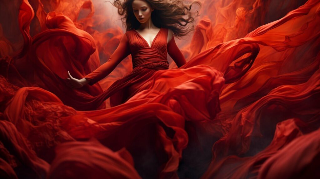 dream interpretation red clothes