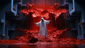 seeing blood in dream biblical meaning