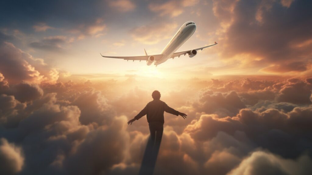spiritual meaning of airplane in a dream