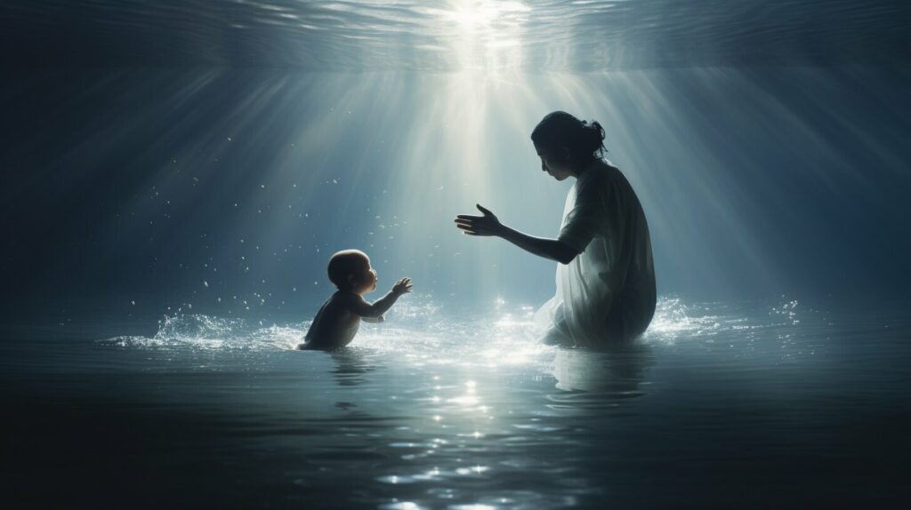 dream of baby drowning and being saved